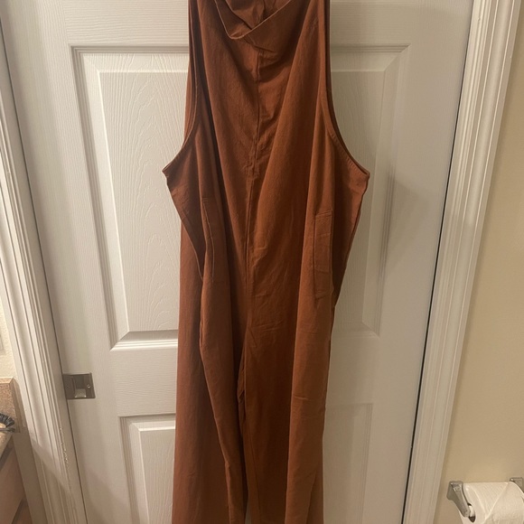 Orange Romper Overalls XXL - Picture 3 of 3